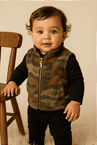 Colete Camuflado Carter's (6 meses)
