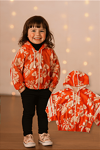 Jaqueta Corta-vento Estampada Green (4 anos)