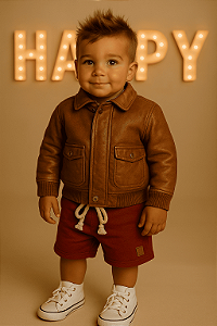 Jaqueta Couro Baby Gap (2 anos)