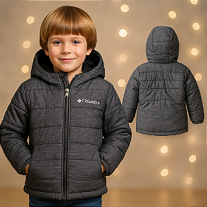 Jaqueta Puffer Columbia (4 a 5 anos)