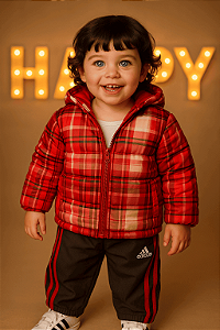 Jaqueta Xadrez Bomber Gymboree (2 a 3 anos)