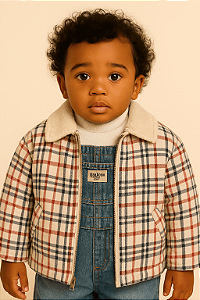 Jaqueta Xadrez Tyrol (Tamanho G)