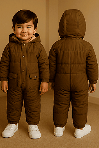 Macacão MArrom Gap (24 meses)