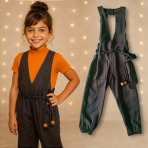 Macacão Pantacourt Le Lis Petit (8 anos)