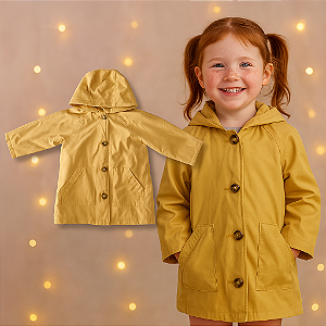 Sobretudo Bege Zara (3 a 4 anos)