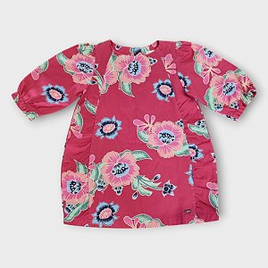 Vestido Floral Green (24 a 36 meses)