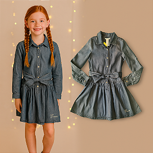 Vestido Jeans Guess (7 a 8 anos)