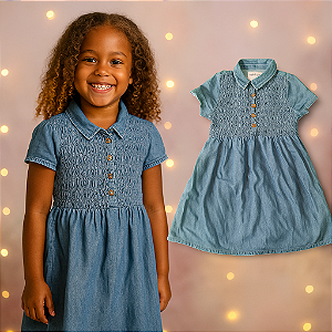 Vestido Jeans Old Navy (5 anos)