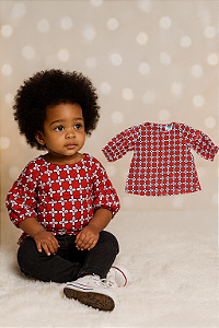 Blusa Geométrica Green (Tamanho EXG)