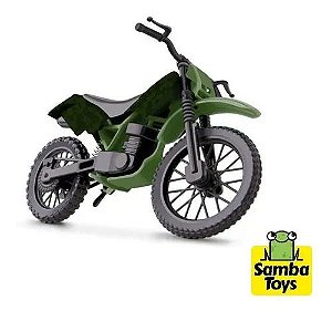 Brinquedo Moto De Trilha Cross Motocross Infantil 232 - Bs Toys