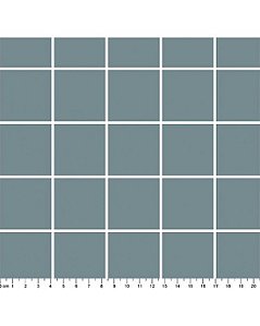 Tricoline Grid Cinza