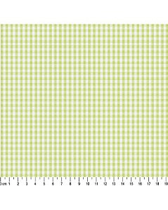 Tricoline Xadrez Verde Claro 1361 Var15 - Ponto X Tecidos