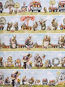 BR088 Barrado Faixa Páscoa Floral