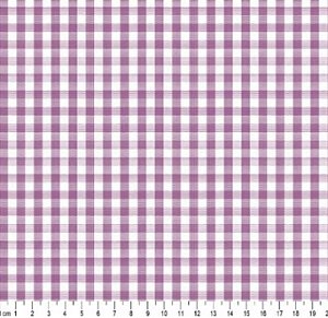 Tricoline Xadrez Fio Tinto Roxo (9 XM)