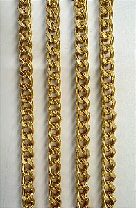 Corrente 10 mm Ouro - 1 metro