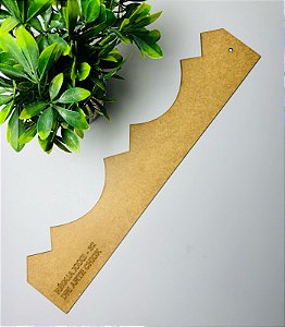 Régua MDF para Barrado - XXXII (32)