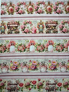BR213 Barrado Rosas e Perfumes