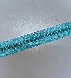 Zíper Nylon N5 (cor azul claro) - 1 metro