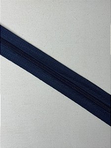 Zíper Nylon N5 (cor azul marinho) - 1 metro