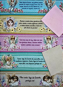 Kit BR260 barrado frases de Anjo da guarda