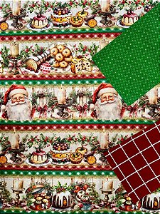 Kit BR249 Barrado ceia de natal