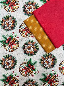 Kit TC130 Tricoline Doce natal