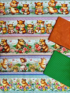 Kit BR270 Barrado Jardim das Capivaras