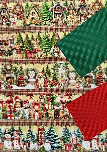 Kit BR295 Barrado natal no bosque