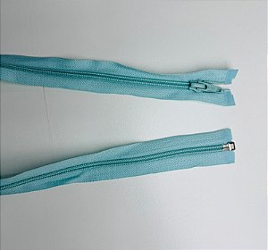 Zíper Nylon N5 (cor azul claro) - 60cm
