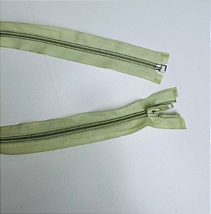 Zíper Nylon N5 (cor verde claro) - 60cm