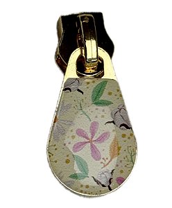 153 - Cursor Gota nº 5 Flores Ouro - 6 unidades