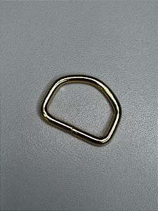 112 - Meia Argola - 29 mm Ouro (Grosso) - 6 unidades