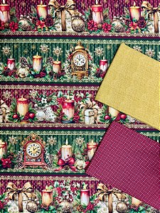 Kit BR305 Barrado Natal das Velas