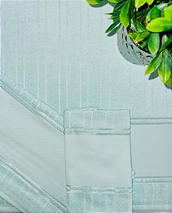 Kit Toalhas Velour Artesanalle Liso - Turquesa (3 peças)