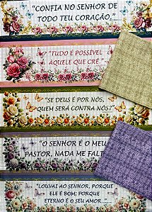 Kit BR314 Barrado Versículos