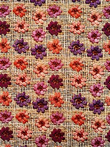 TC153 Tricoline Juta floral