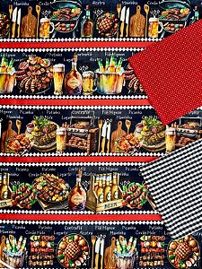 Kit BR318 Barrado Churrasco Especial
