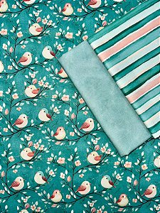 Kit TC156 Tricoline Melodia dos Pássaros