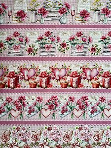 BR326 Barrado Champanhe Rose