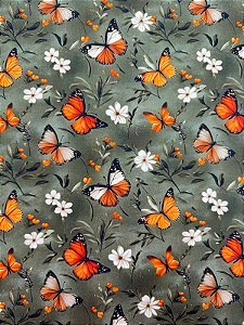 TC166 Tricoline Asas Florais