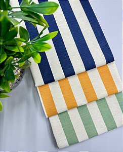 Kit Cotton Line Listrado (3 cores)