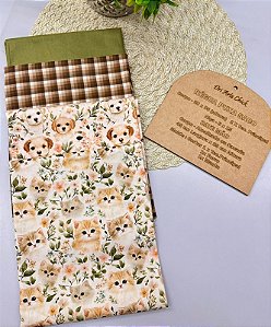 Kit Fofuras (4 cortes) + Molde Puxa Saco de Brinde