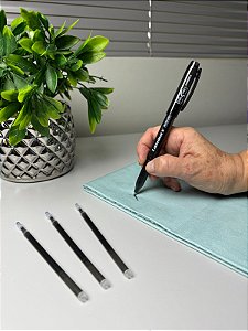 Kit Refil 3 (unid) e Caneta 1 (unid) Fantasma - Lanmax