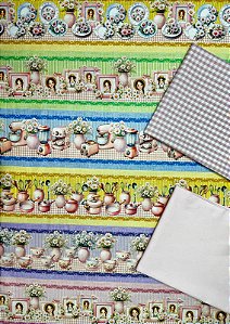 Kit BR345 Barrado Cozinha Retro