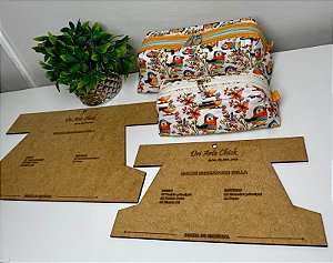 Kit Régua Necessaire Bella