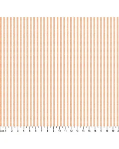 Tricoline Fio Tinto Listrado L227 Laranja (1104)