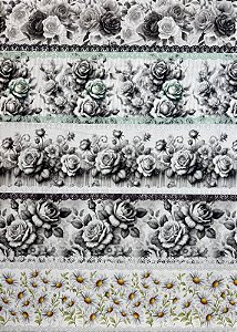 BR350 Barrado Floral Noturno