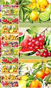 BR348 Barrado Frutas Tropicais