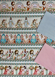 KIT BR354 Barrado Ovelhinhas de Natal