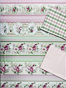 Kit BR360 Barrado Rose Garden